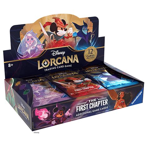 lorcana booster box rarity